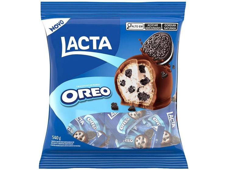 Imagem de Bombom Oreo Lacta ao Leite Baunilha com Biscoito 540g