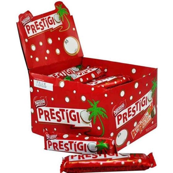 Imagem de Bombom Recheado Prestigio Mais Coco Display 30x33g Nestle