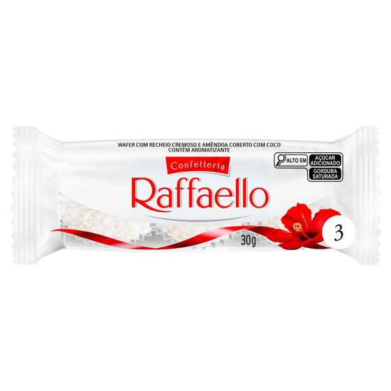 Imagem de Bombons Ferrero Raffaello com 3 Unidades