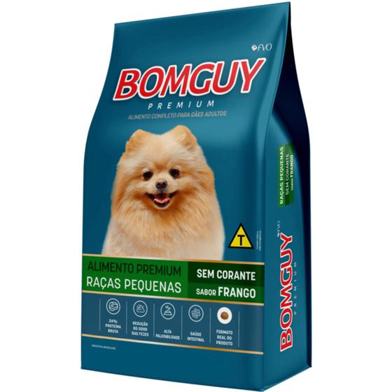 Imagem de Bomguy Premium Adultos Raças Pequenas Sabor Frango 15kg