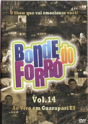 Imagem de Bonde do forró volume 14 ao vivo em guarapari dvd + cd