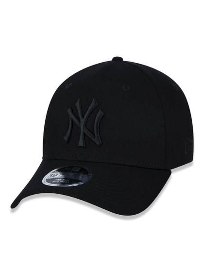 Imagem de Bone 39thirty aba curva fechado mlb new york yankees aba curva preto new era