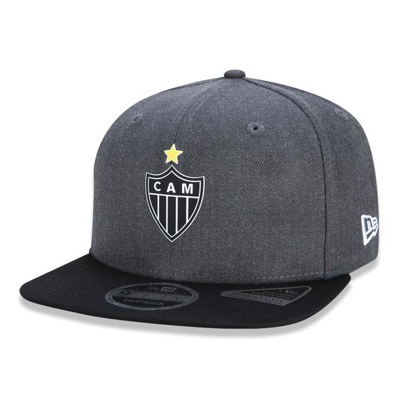 Imagem de BONE 9FIFTY ORIGINAL FIT ATLETICO MINEIRO FUTEBOL ABA RETA SNAPBACK MESCLA NEGRO MESCLA NEGRO New Era