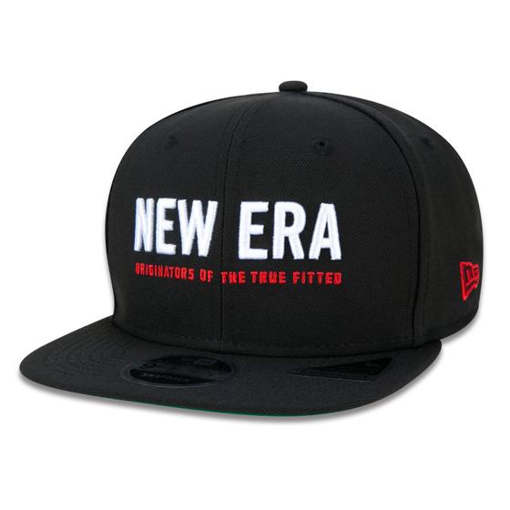 Imagem de BONE 9FIFTY ORIGINAL FIT SNAPBACK ABA RETA ENERGY SPIRIT ABA RETA SNAPBACK PRETO New Era