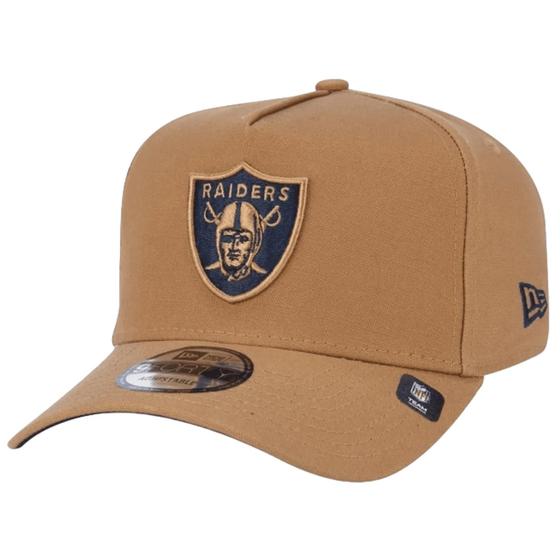 Imagem de Boné 9FORTY A-Frame Snapback NFL Las Vegas Raiders Aba Curva