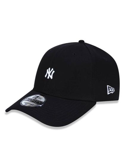 Imagem de Bone 9forty aba curva ajustavel mlb new york yankees aba curva snapback preto new era