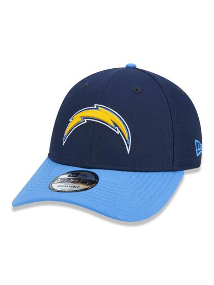 Imagem de Bone 9forty aba curva ajustavel nfl los angeles charges aba curva snapback marinho new era