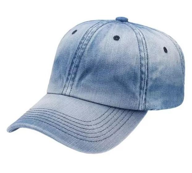 Imagem de Boné Aba Curva Jeans Lavado 6 Gomos Estonado Supercap 28957