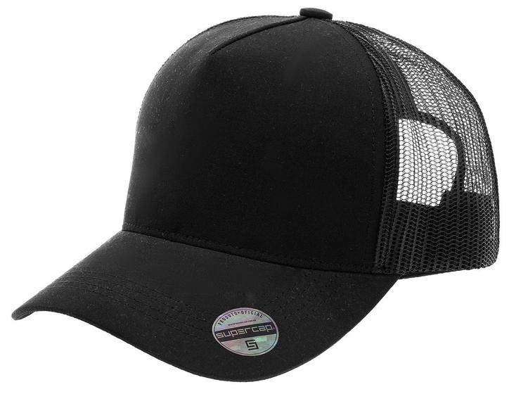 Imagem de Boné Aba Curva Trucker Frente Americana Liso Supercap 26427