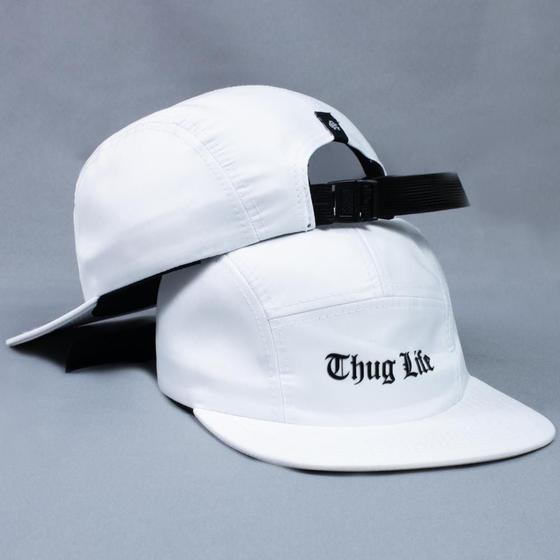 Imagem de Boné Aba Reta Thug Life Five Panel Fitão