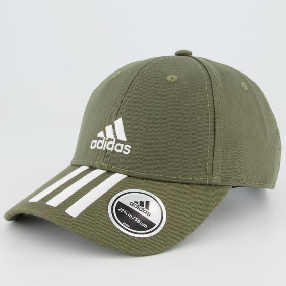 Imagem de Boné Adidas Baseball 3 Listras Verde