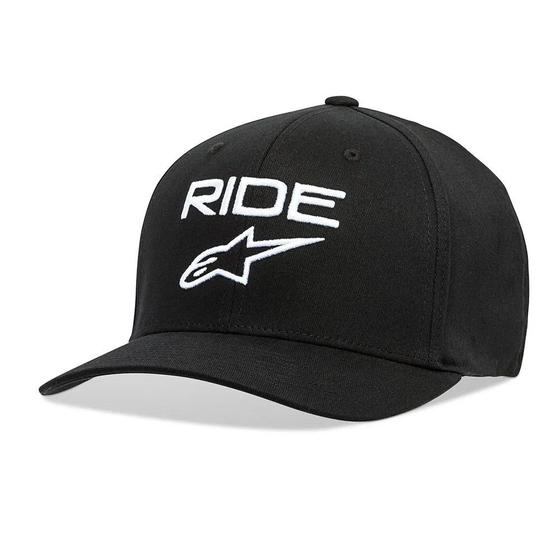 Imagem de Bone Alpinestars Ride 2.0 Preto Branco