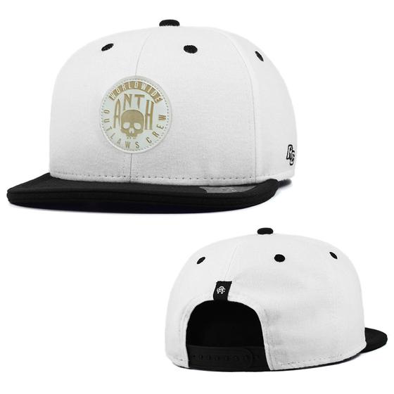 Imagem de Boné Anth co Ollie Mescla Chumbo Aba Reta Aberto Com Ajuste Snapback