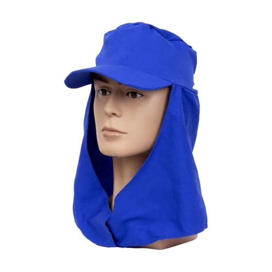 Imagem de Boné Árabe Com Aba em Brim Azul KR