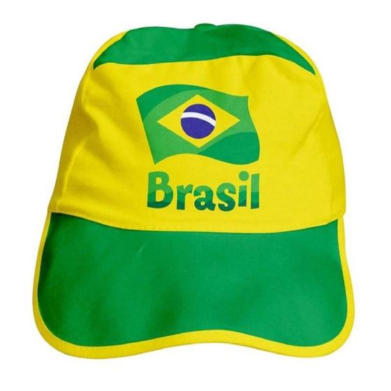 Imagem de Boné Bebê Brasil Torcida Baby