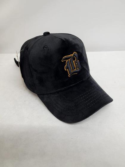 Imagem de Boné Black Bulls Preto Aba Curva Strapback