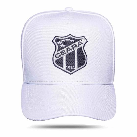 Imagem de Boné Blck Brasil Aba Curva Ceará Sc 1914 Logo Brasão Bordado