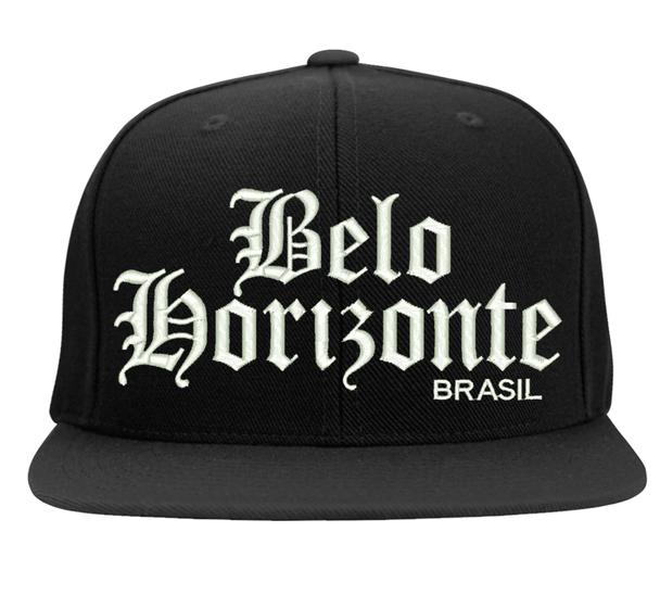 Boné Bordado Belo Horizonte Minas Rap Thug Hip Hop Street