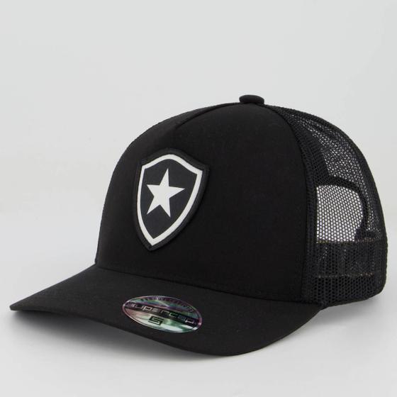 Imagem de Boné Botafogo Trucker Preto