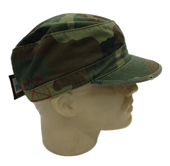 Imagem de Boné/ Cap combat de aba curva, camuflagem selva, marca Rothco, Large