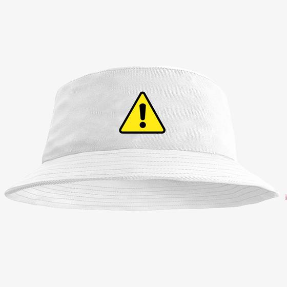 Imagem de Boné Chapéu Bucket Hat Estampado Aviso