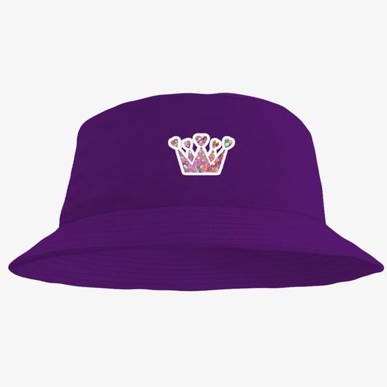 Imagem de Boné Chapéu Bucket Hat Estampado Coroa