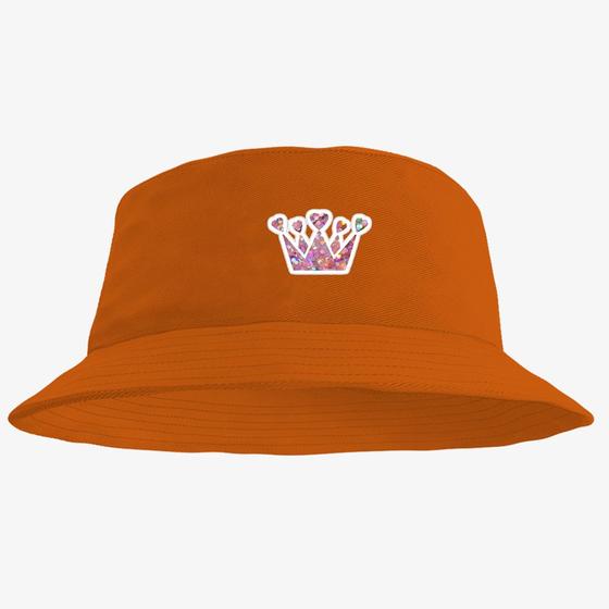 Imagem de Boné Chapéu Bucket Hat Estampado Coroa