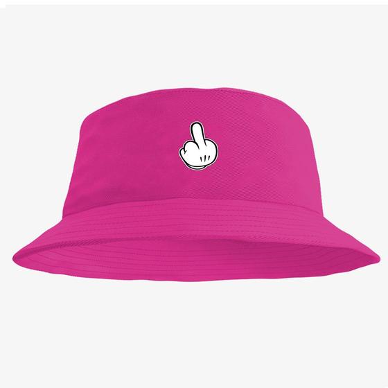 Imagem de Boné Chapéu Bucket Hat Estampado Dedo