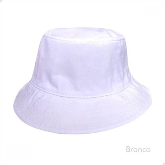 Imagem de Boné Chapéu Bucket Hat Unissex Praia Proteção Solar Pescador