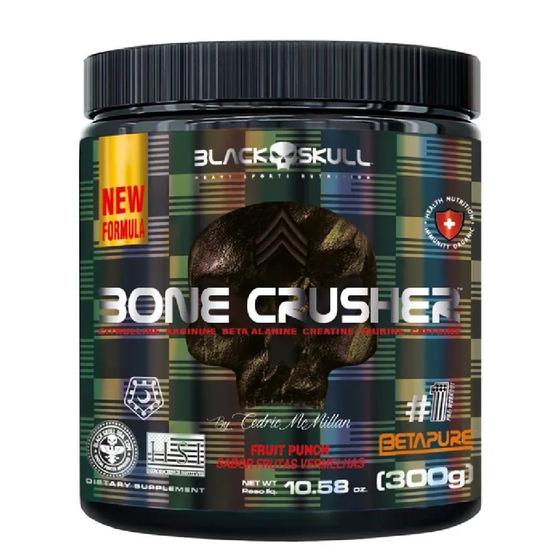 Imagem de Bone Crusher Pré Treino Pote 300g - Black Skull