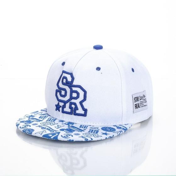 Imagem de Boné de Beisebol Ajustável Unisex Snapback com Letras Bordadas