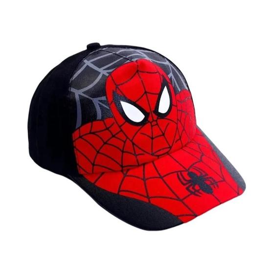 Imagem de Boné De Beisebol Do Homem-aranha Infantil, Chapéu De Super-herói Para Meninos E Meninas, Adereço