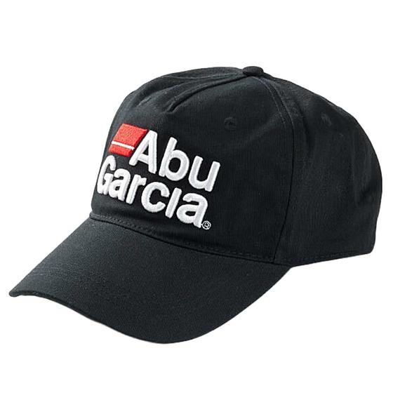 Imagem de Bone de pesca abu garcia bordado fechado preto