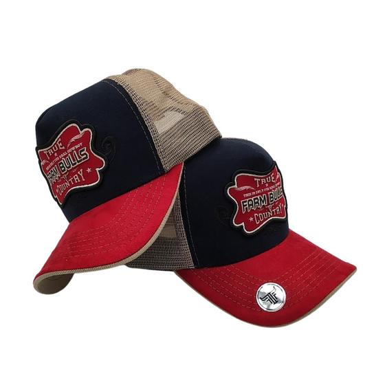 Imagem de Boné Farm Bulls Rodeio Estilo Trucker M301