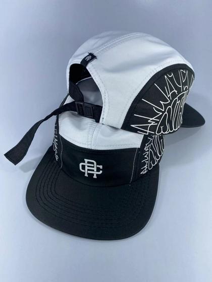 Imagem de Boné Five Panel Anth Co Original Draw Branco E Preto