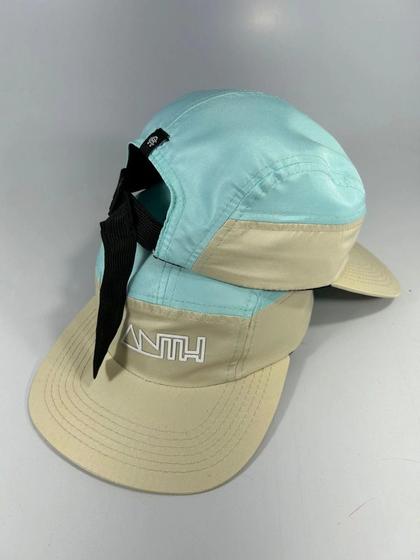 Imagem de Boné Five Panel Anth Co Triangle Azul BB E Caqui