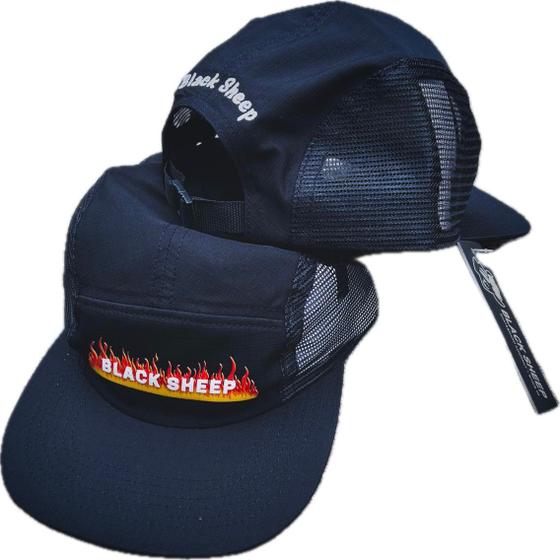 Imagem de Boné Five Panel Black Sheep Flame