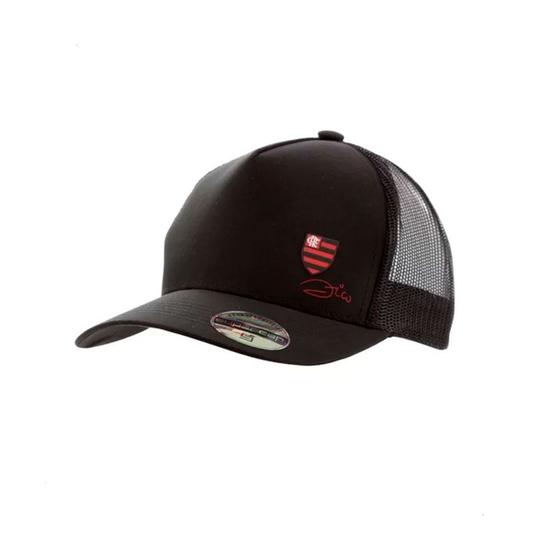 Imagem de Boné Flamengo Zico 3D Trucker