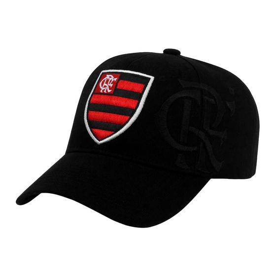 Imagem de Boné Flamengo Zico Frontal Bordado 3D Original Supercap