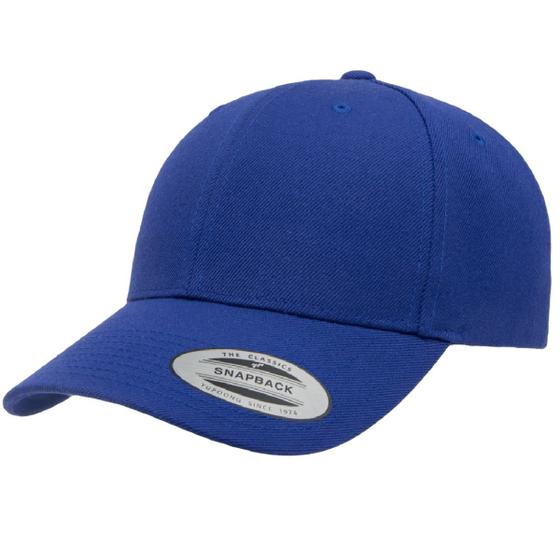 Imagem de Boné Flex Fit Básico Liso Snapback Unissex - Azul