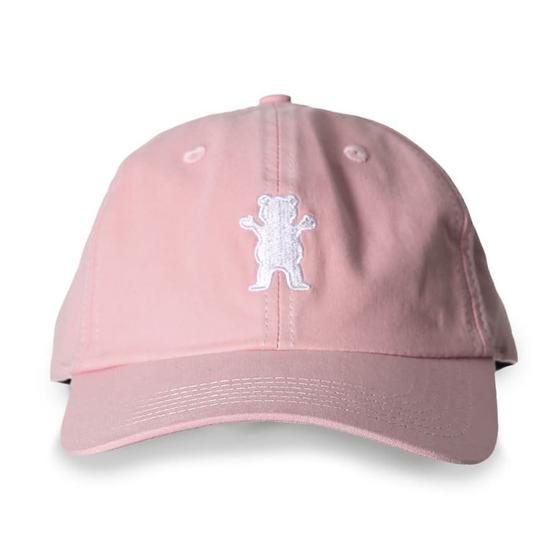 Imagem de Boné Grizzly Og Bear Dad Hat Rosa