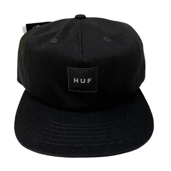 Imagem de Boné HUF SNAPBACK ABA RETA PRETO