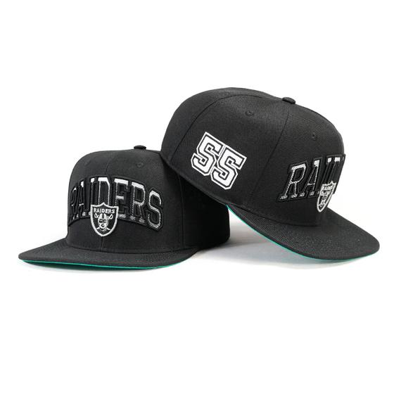 Imagem de Boné Joker Snapback aba reta Raiders 55 Preto JOK-220