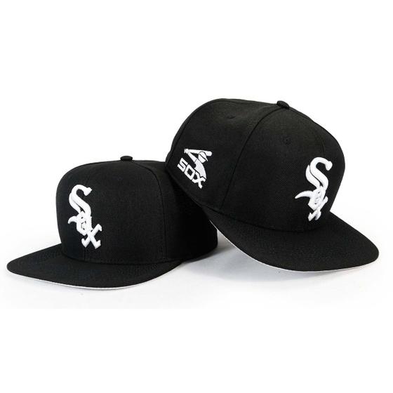 Imagem de Boné Joker Snapback aba reta Sox Preto JOK-203