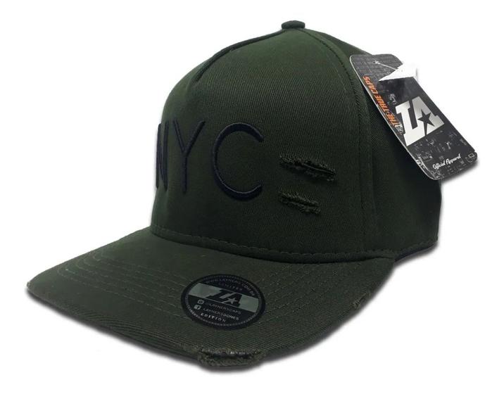 Imagem de Boné Layners Com Aba Curva Nyc Strapback Ajustável Bordado