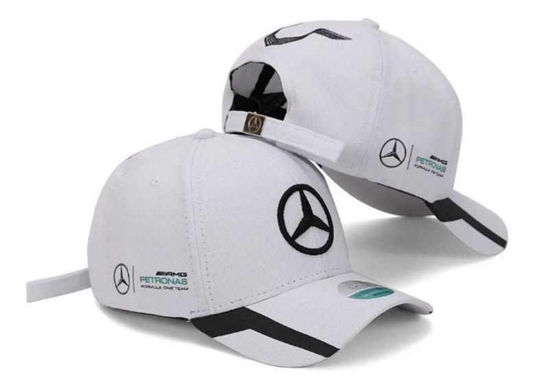 Boné Mercedes Benz Amg Petronas Fitão Menor preço em Boné Mercedes Benz Amg Petronas Fitão