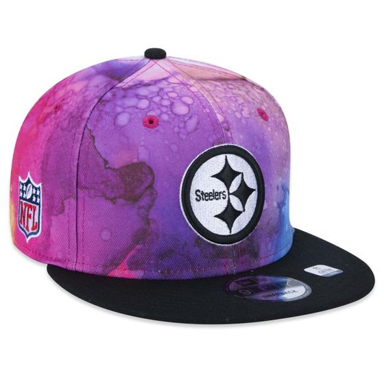 Imagem de Bone New Era 9FIFTY Pittsburgh Steelers Crucial Catch 2022 Aba Reta Aba Reta Snapback Sortido