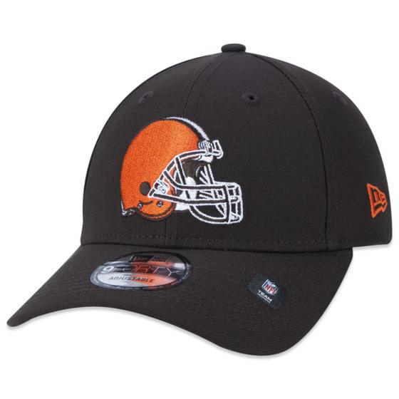 Imagem de Bone New Era 9FORTY Snapback NFL Cleveland Browns Aba Curva Marrom Aba Curva Snapback Marrom