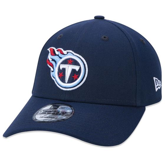 Imagem de Bone New Era 9FORTY Snapback NFL Tennessee Titans Aba Curva Azul Marinho Aba Curva Snapback Marinho