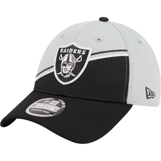 Imagem de Bone New Era 9FORTY Stretch Snap Las Vegas Raiders Sideline 2023